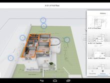 ARCHICAD Software - Real time 3D cutaways with instant access to current room-related information can be viewed within the BIMx model viewer app available for iOS and Android devices