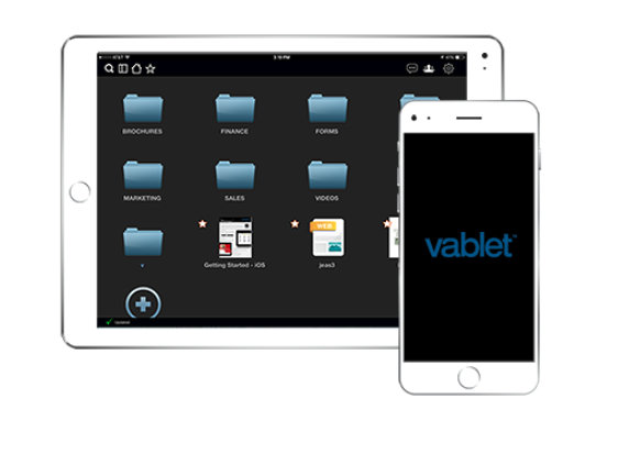 Access vablet across mobile devices