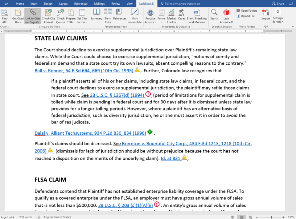 Lexis for Microsoft Office Software - 4
