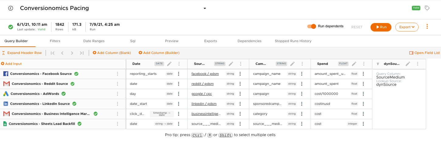 Conversionomics Software - 2