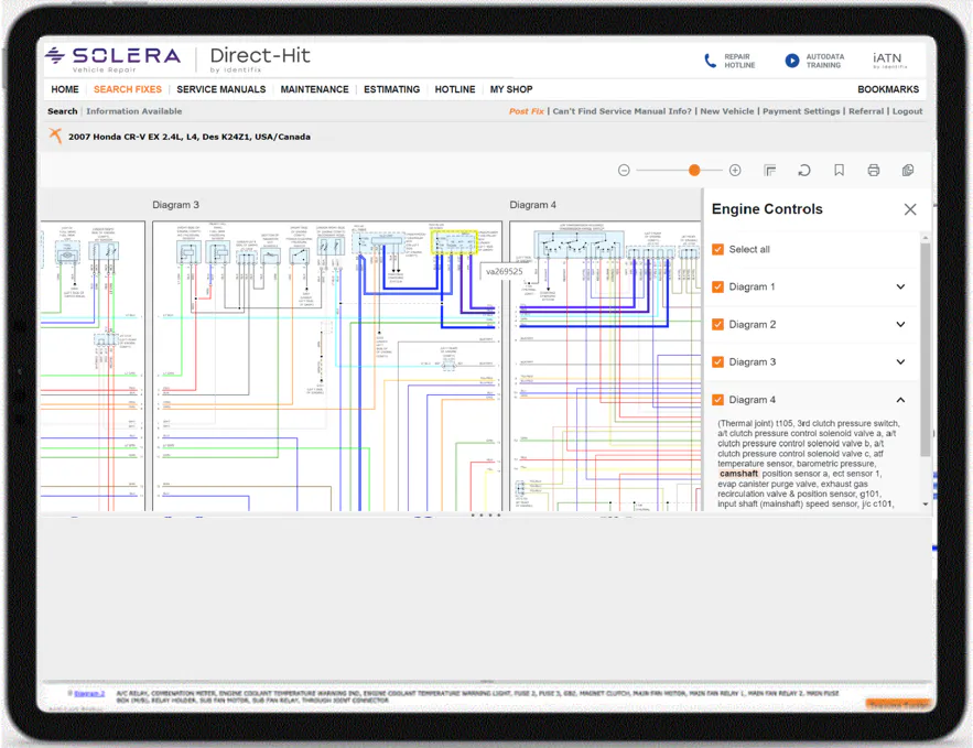 Enhanced Wiring Diagrams