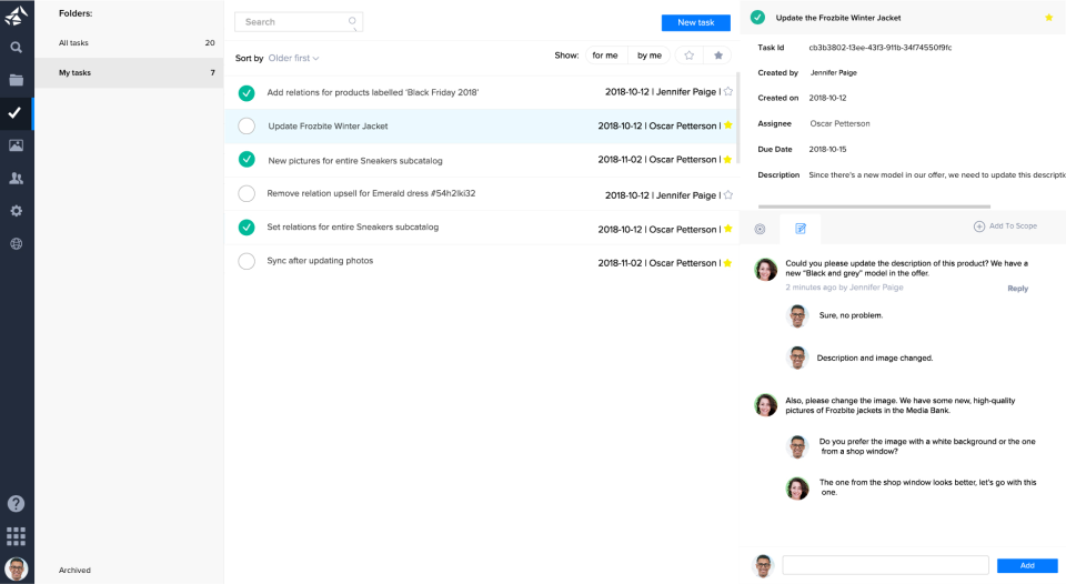 Assign tasks