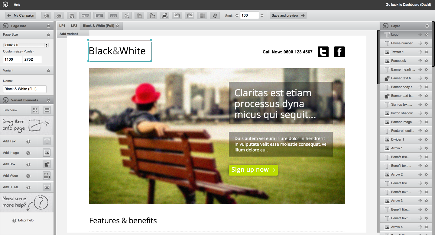 Clickthroo Software - The Clickthroo Creative Editor