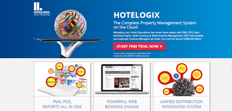 Hotelogix screenshot