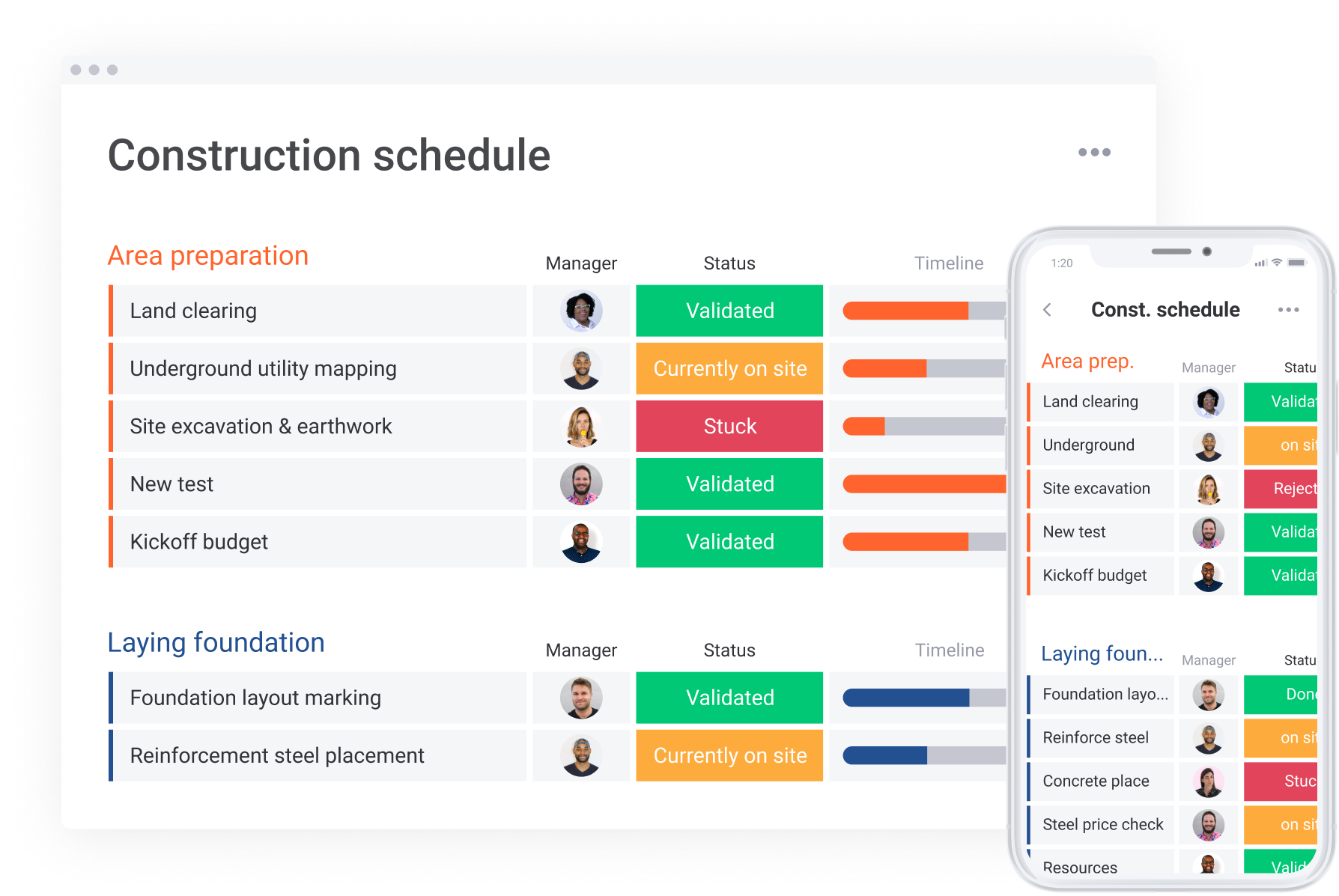construction planning and scheduling software