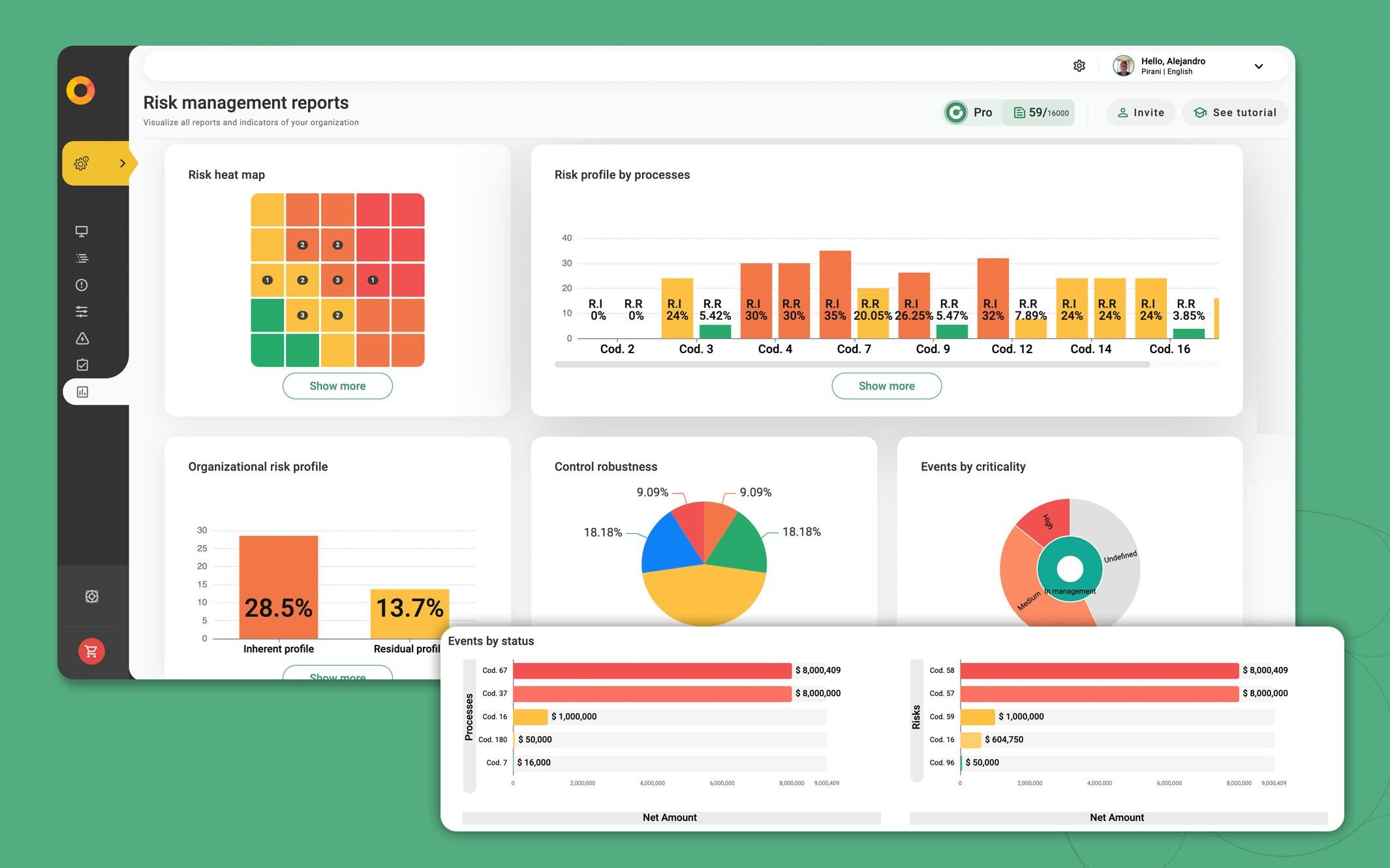 Pirani Software - Reports