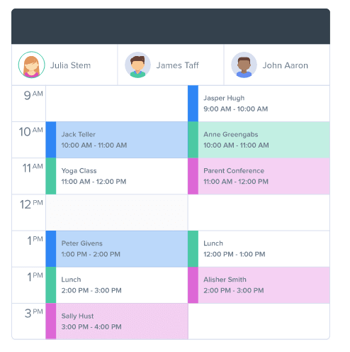 Power Diary one click appointment management screenshot