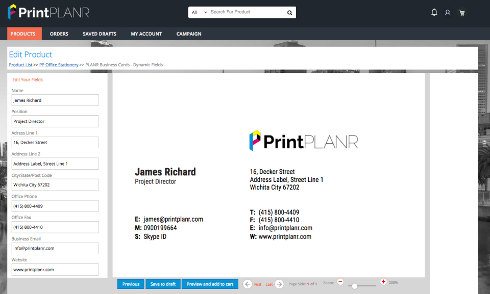 Edit Business Cards Onlin-thumb