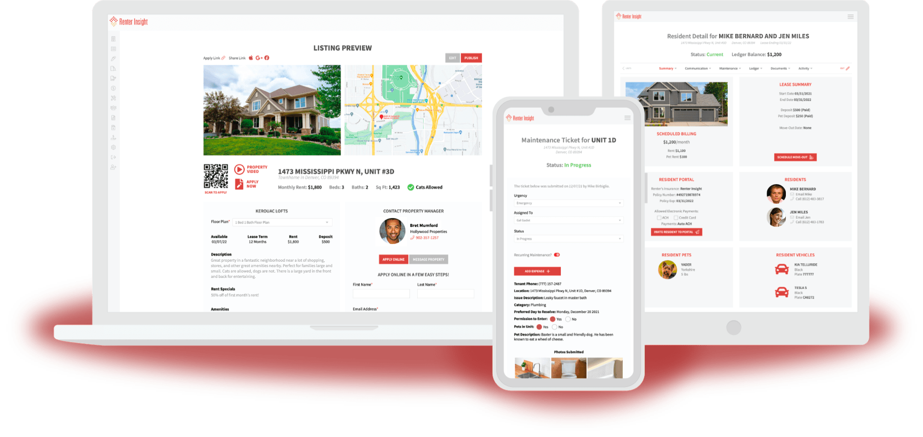 Renter Insight screenshot: Complete Software Solution