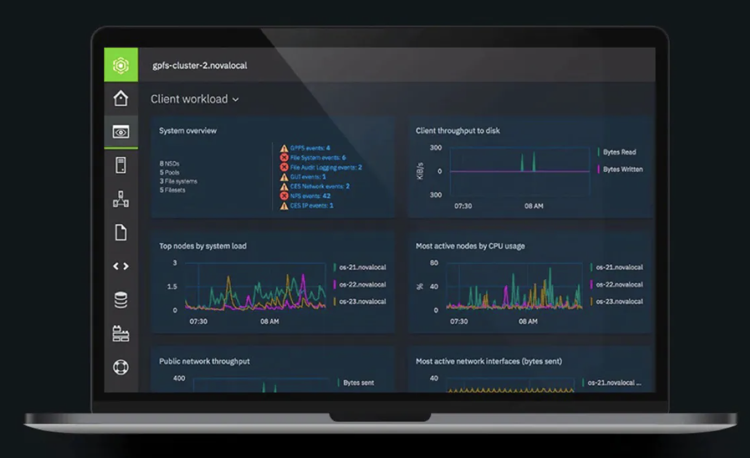 IBM Spectrum Scale screenshot
