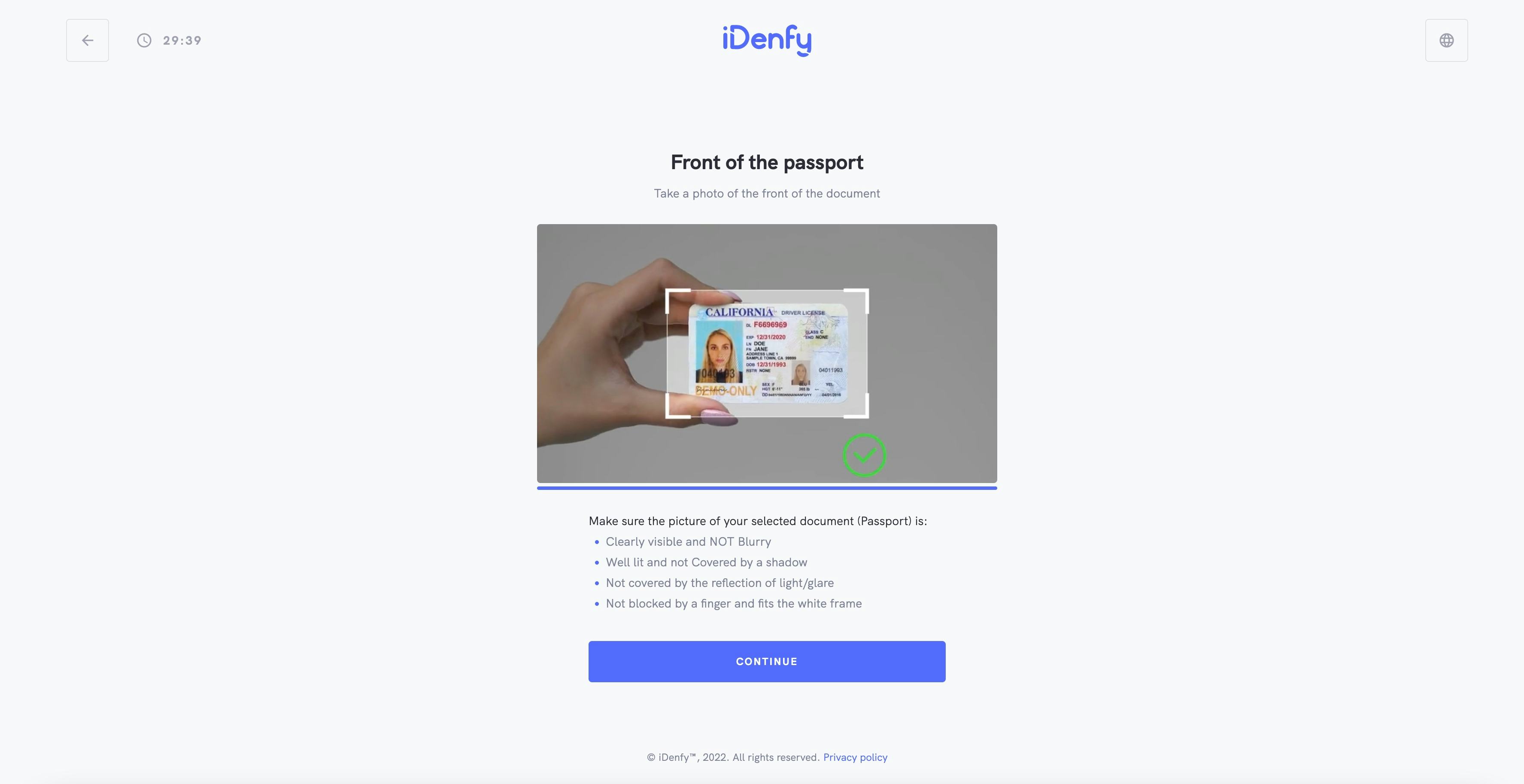 iDenfy Software - 2