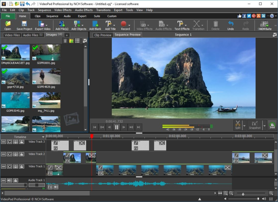 nch videopad video editor professional 4.31 review