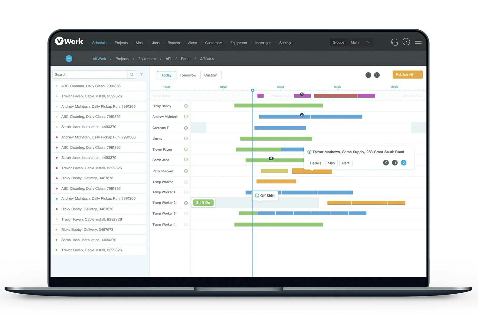 Scheduling portal