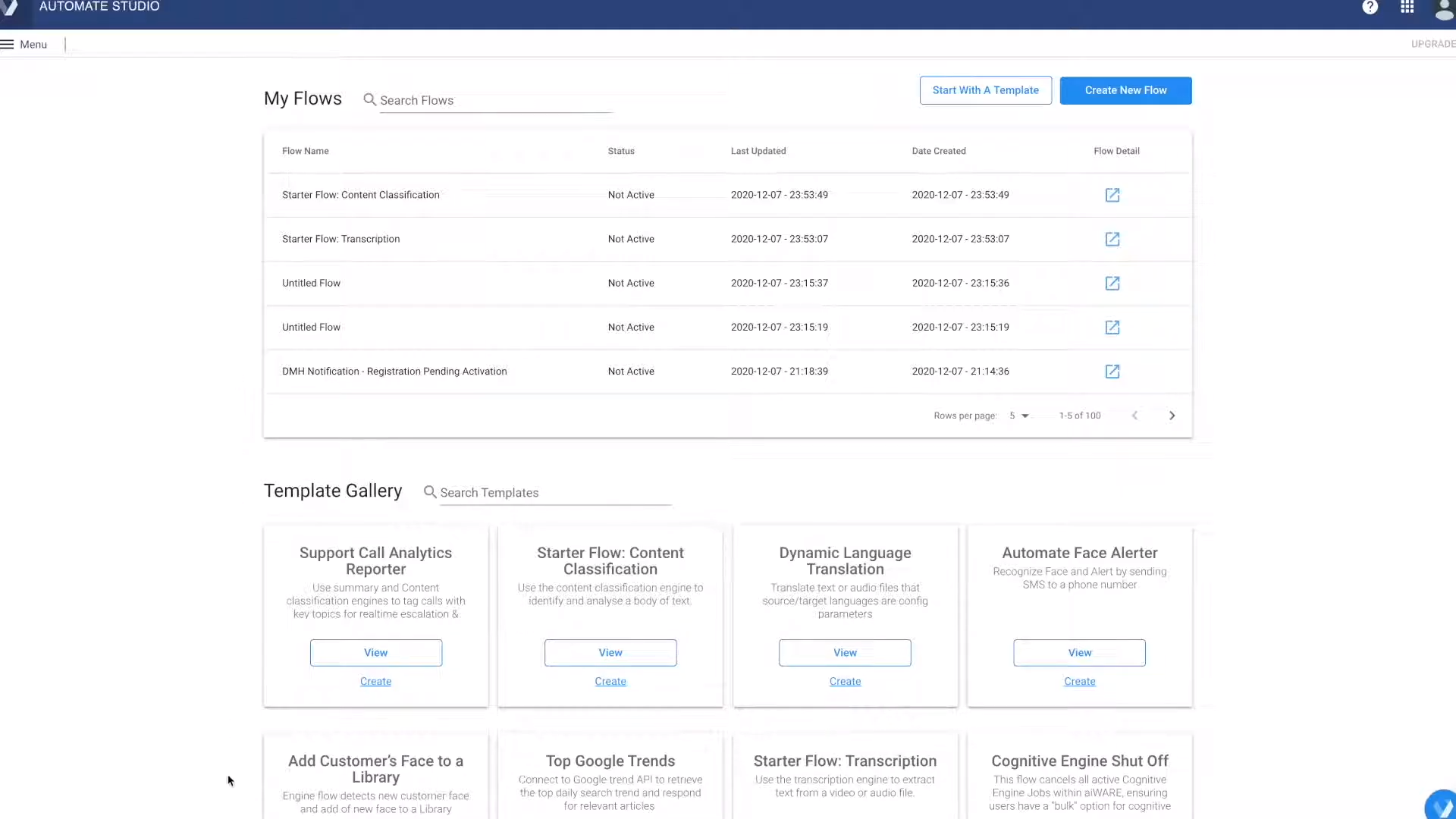 Veritone Automate Studio