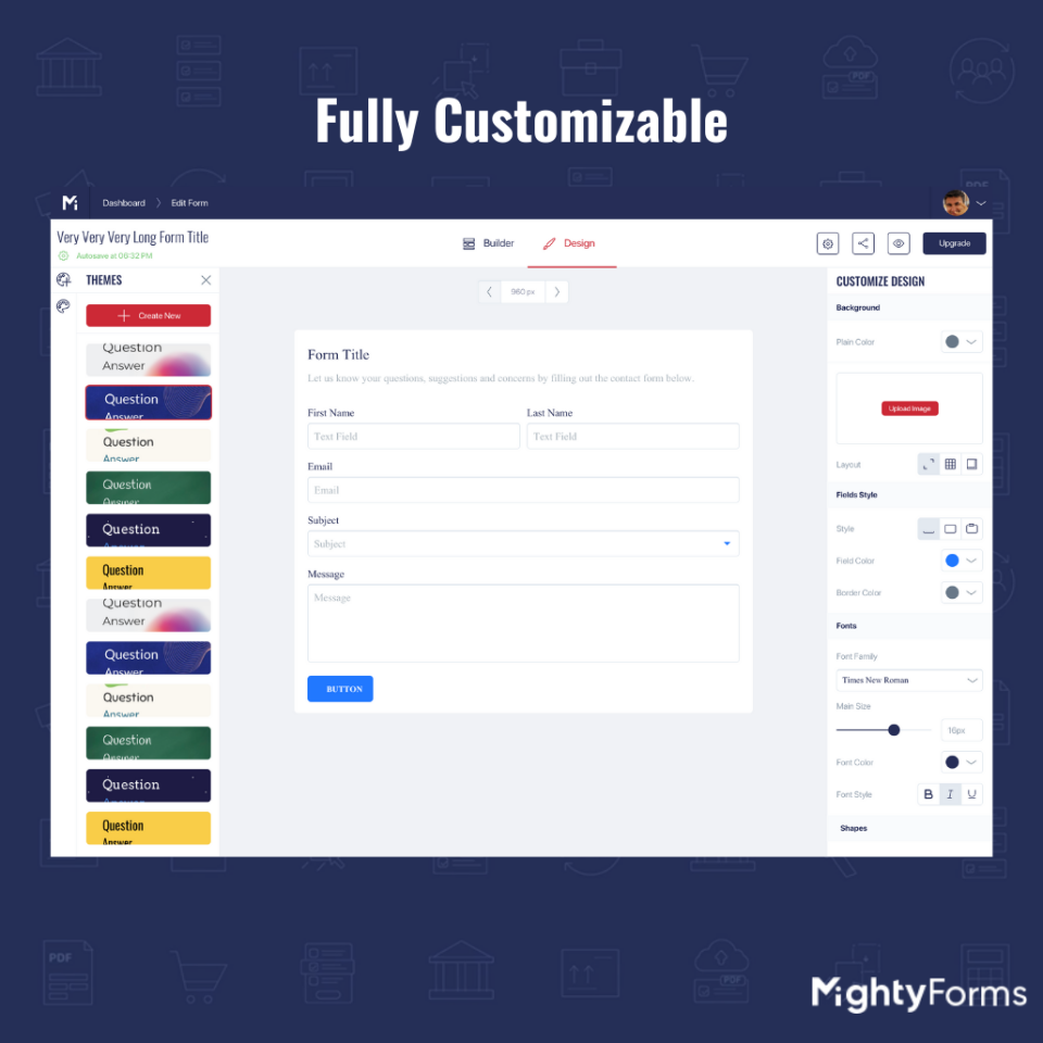 MightyForms Price, Features, Reviews & Ratings - Capterra India