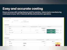 Katana Manufacturing ERP Software - Manage manufacturing cost on BOM, production operations - Katana