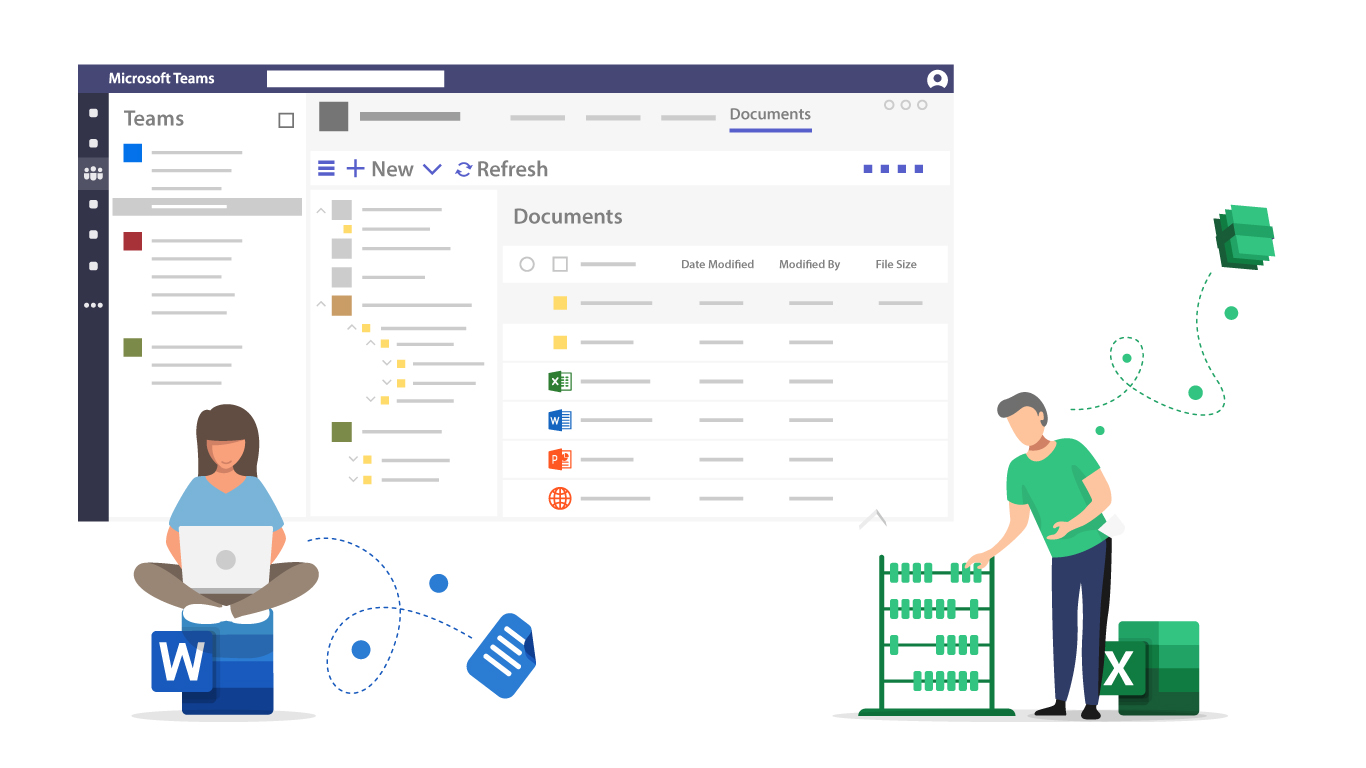 File Manager is an easy-to-use, familiar file explorer for faster access to all your documents in Microsoft Teams.