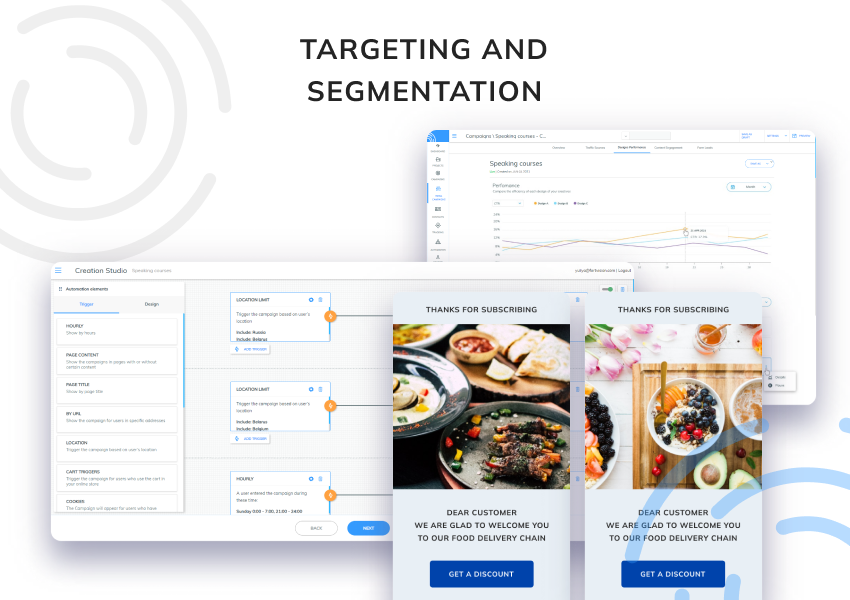 FORTVISION screenshot: Targeting and Segmentation