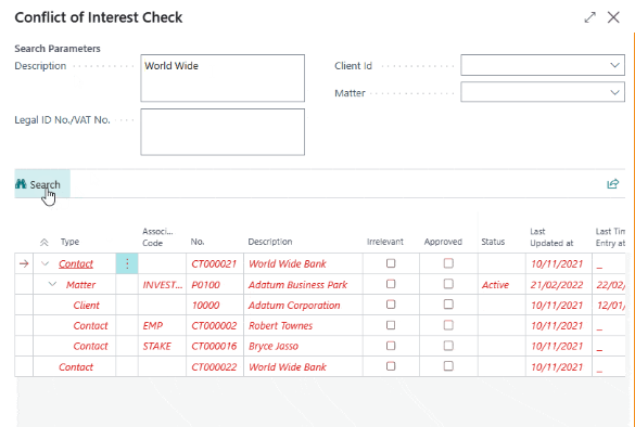 pryme Matters screenshot: Simplify client intake and compliance assessment.