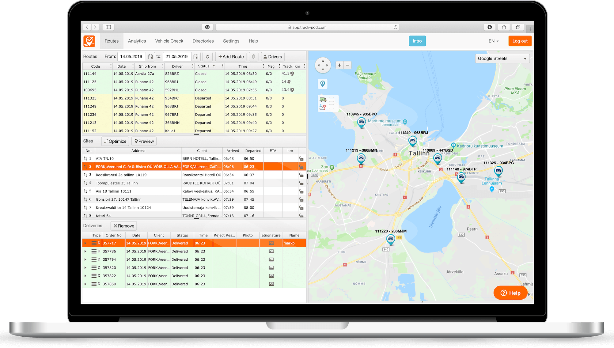 Track-POD Software - Last Mile Delivery Software with Live Vehicle Tracking