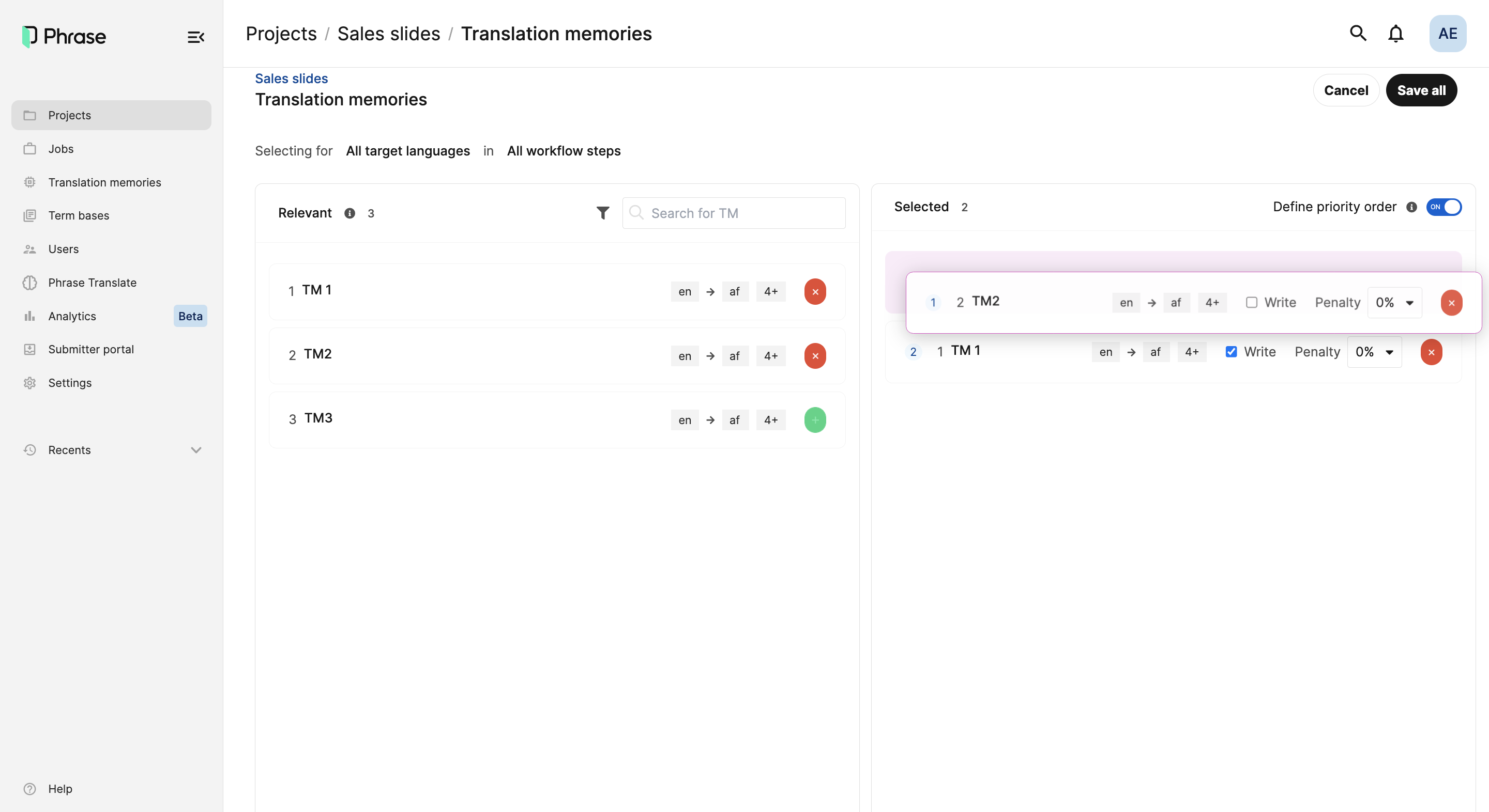 Phrase Localization Platform Logiciel - 5