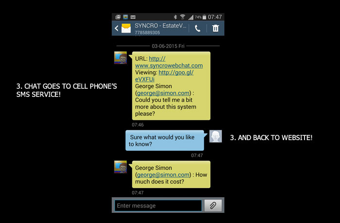 SYNCRO Web 2 Text Chat Software Software - 2