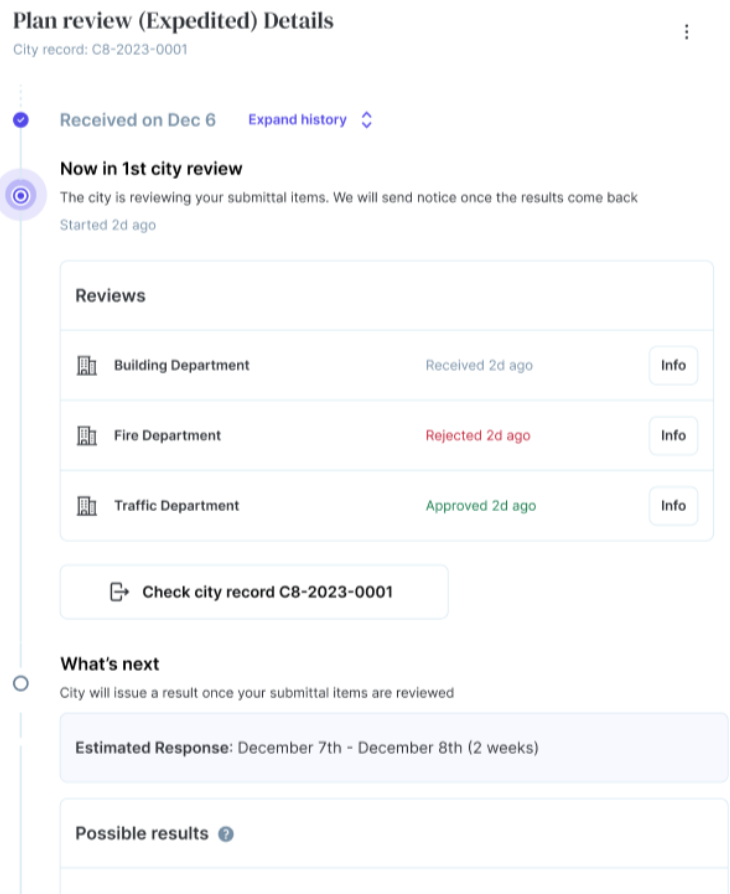 Pulley screenshot: Pulley plan review details