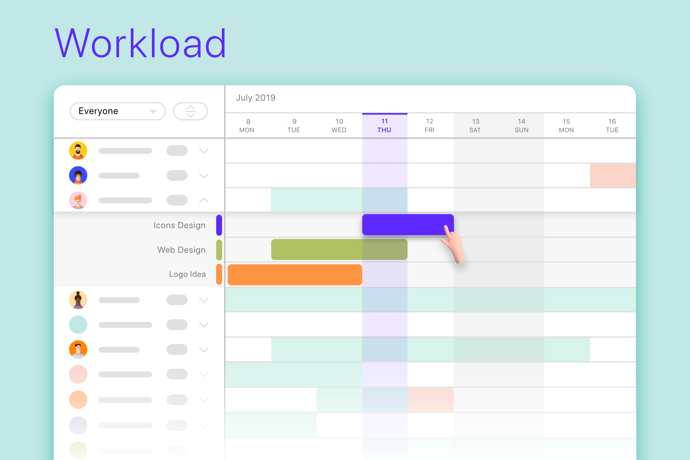 ActiveCollab Software - ActiveCollab Workload is a visual resource management tool built for agencies and creative professionals.