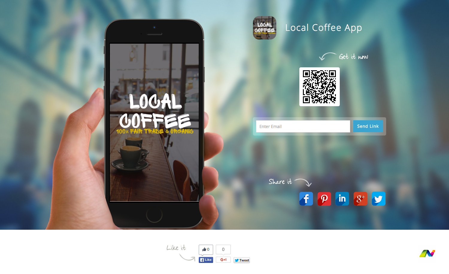 AppInstitute Software - Promotional App Website