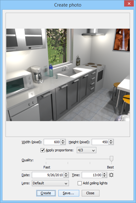 Sweet Home 3D Software - 4