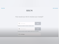 Square Payments Software - Square Payments new sale