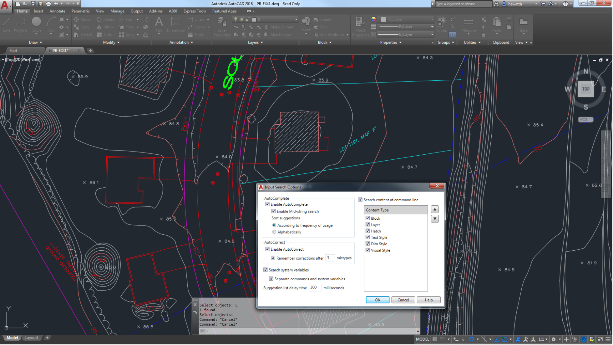 AutoCAD Software - Launch commands and respond to prompts quickly using simple keystrokes, right at the command line