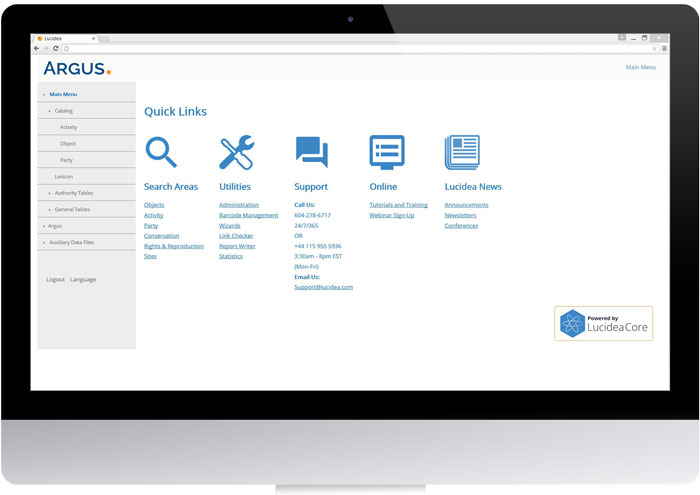 Argus Software - Add and modify catalog data from within the Argus platform
