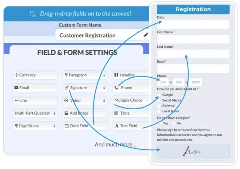 Paperless Forms - Avis, notes, prix et abonnements - Capterra France 2026