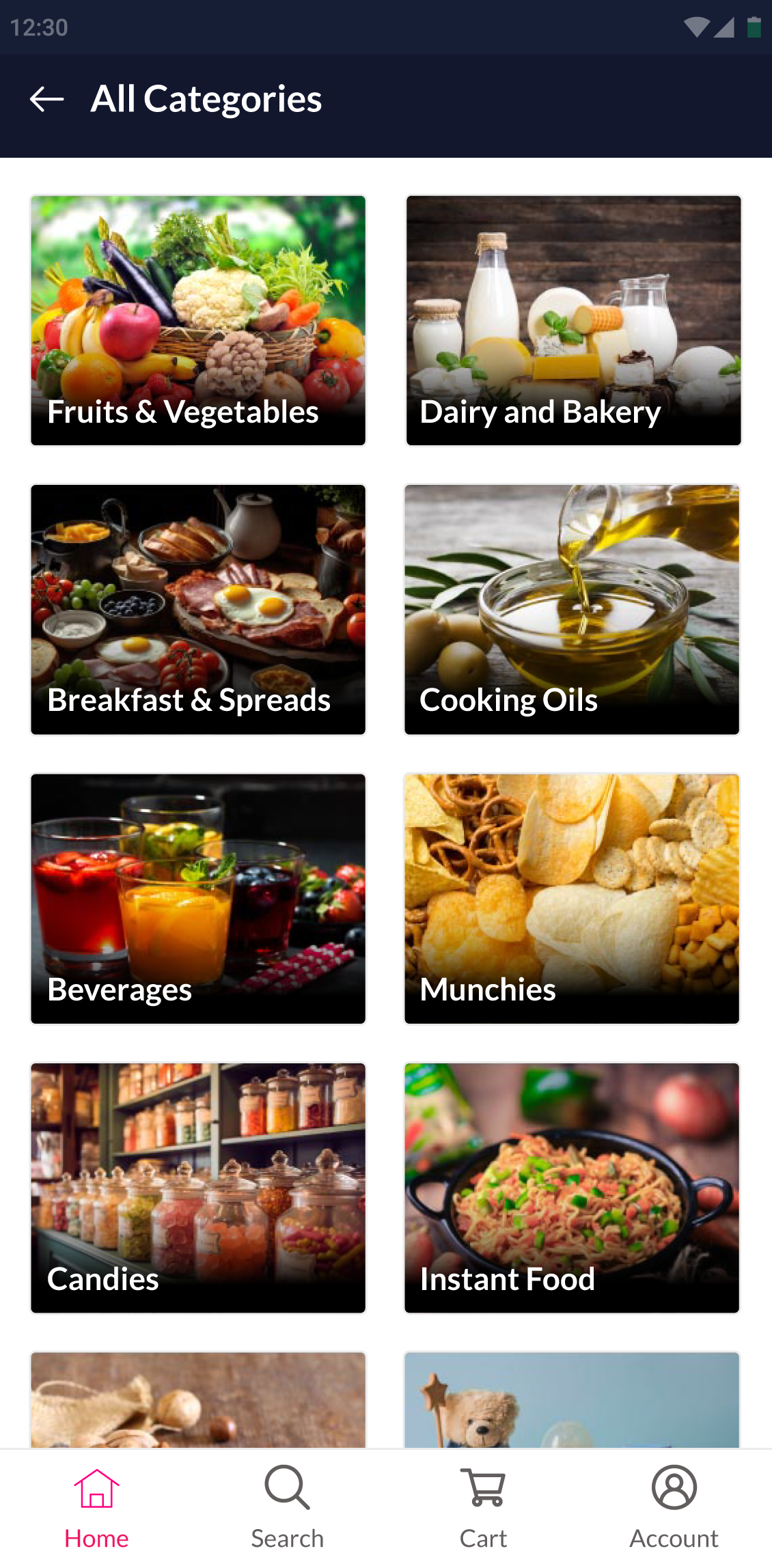 Zoho POS screenshot: Zoho POS mobile store
