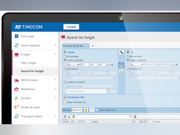 TIMOCOM Smart Logistics System Software - 1