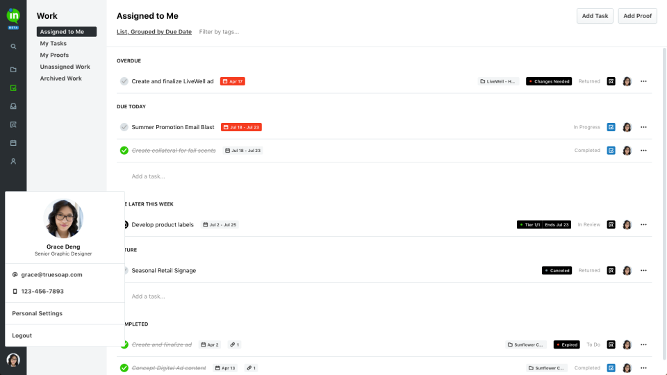 My Assigned Work-thumb