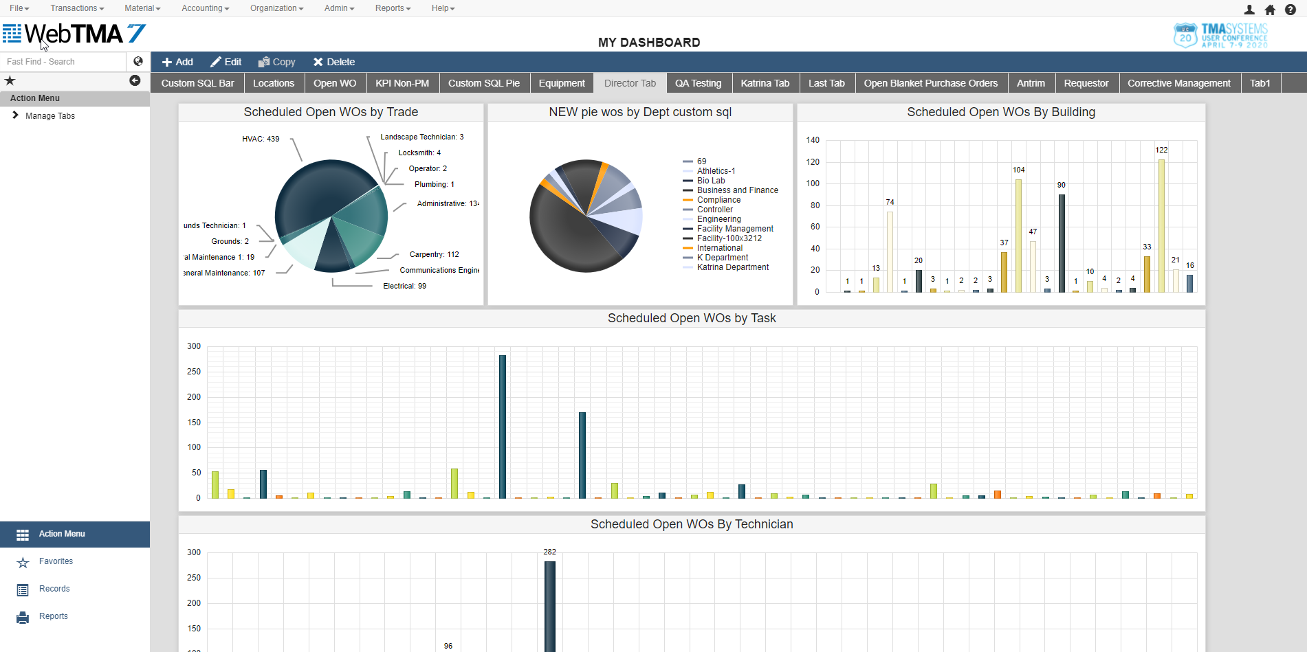 WebTMA Software - 2