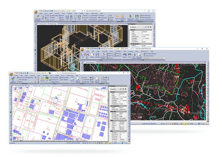IGiS CAD is an extensive mapping tool with cartographic as well as engineering capabilities for mapping real-world objects. IGiS CAD has efficient, fast, user-friendly and feature rich tool to convert and digitize 2D and 3D GIS data.