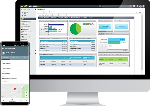 Maximizer CRM Software - 3