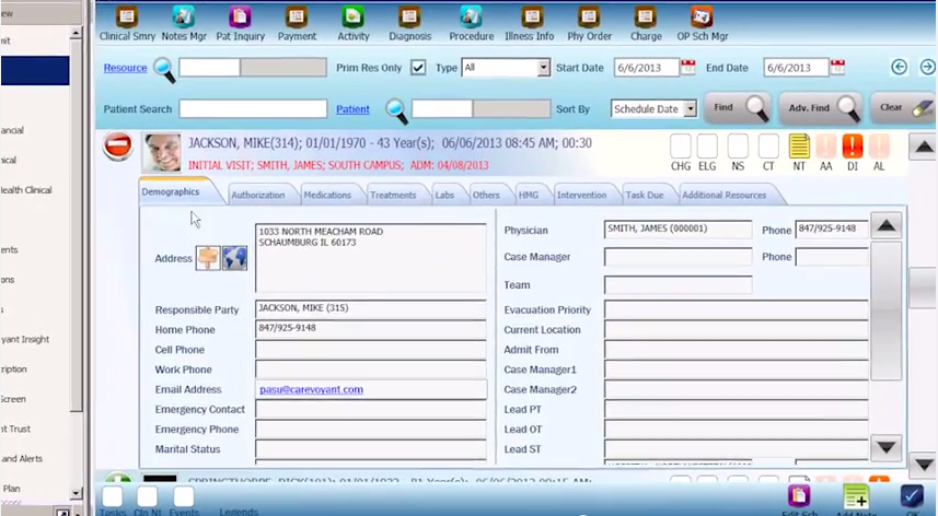 Patient information