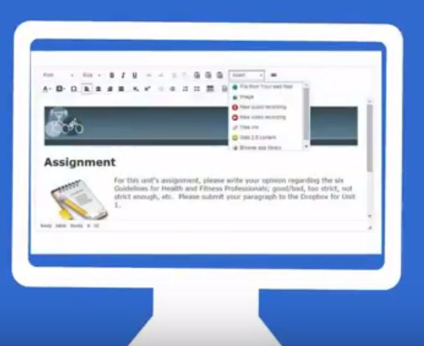 Hosted LMS - User friendly interface for staff to create content