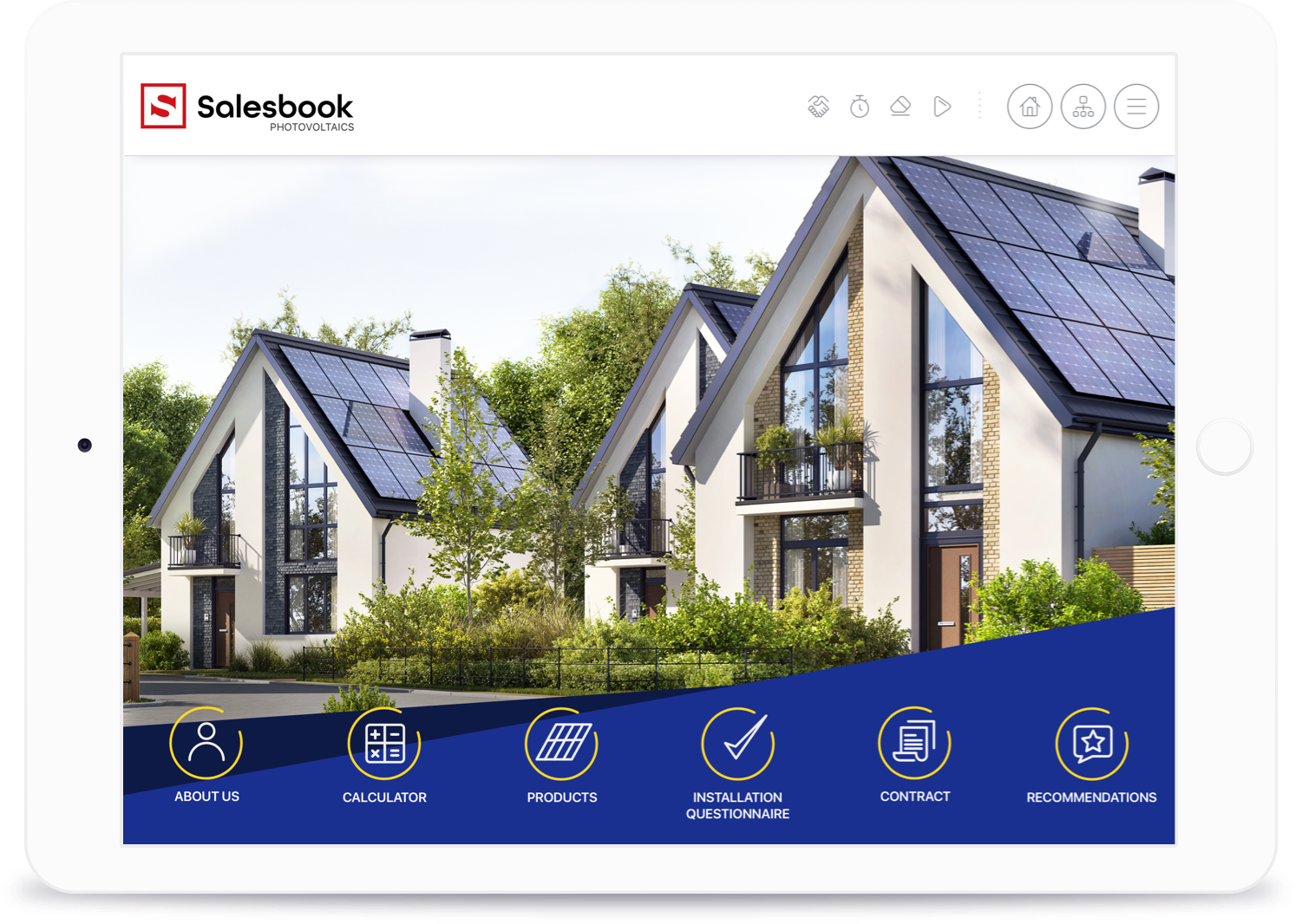 Salesbook for Solar Panels