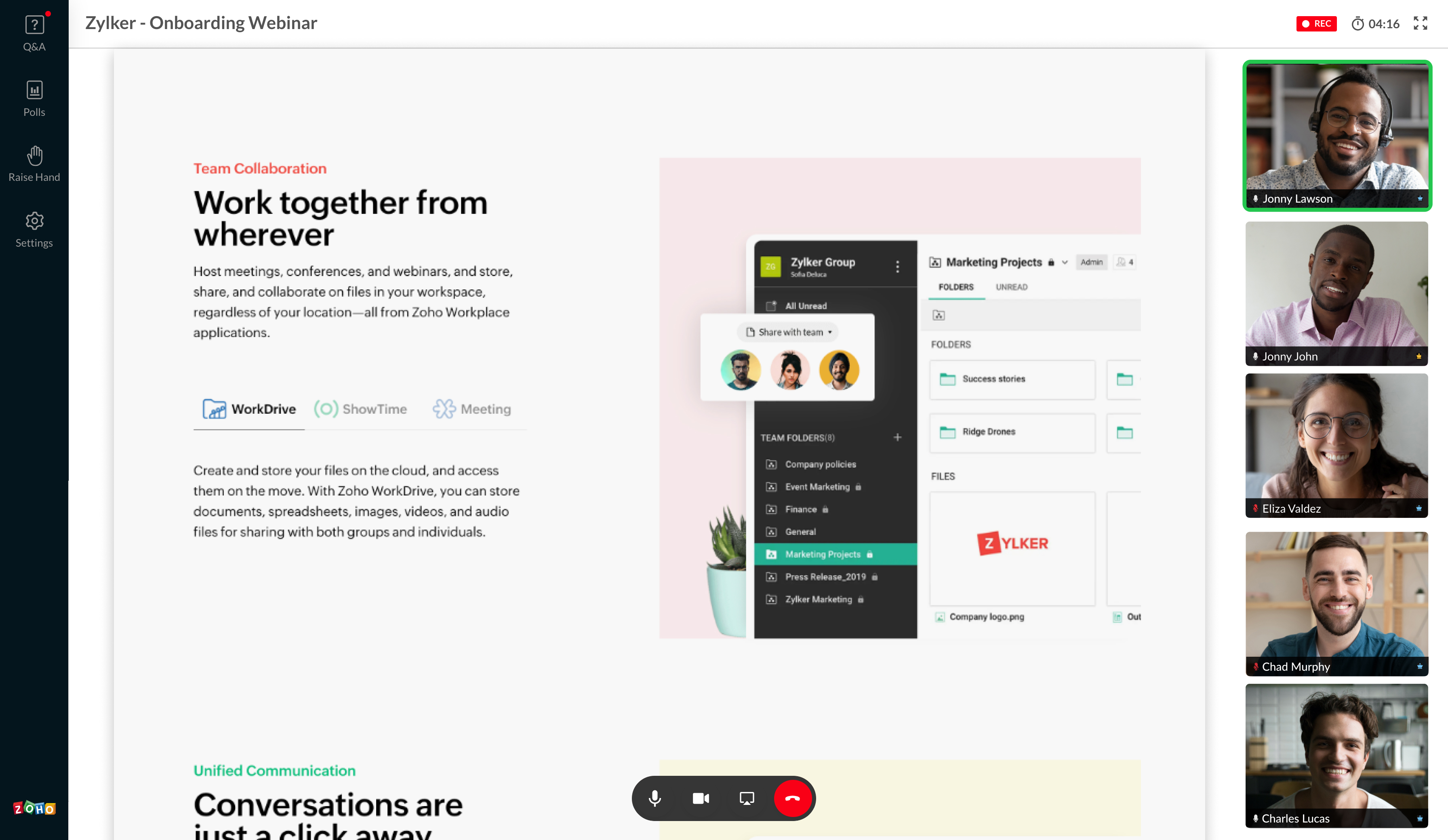 Zoho Meeting Pricing, Features, Reviews & Alternatives GetApp