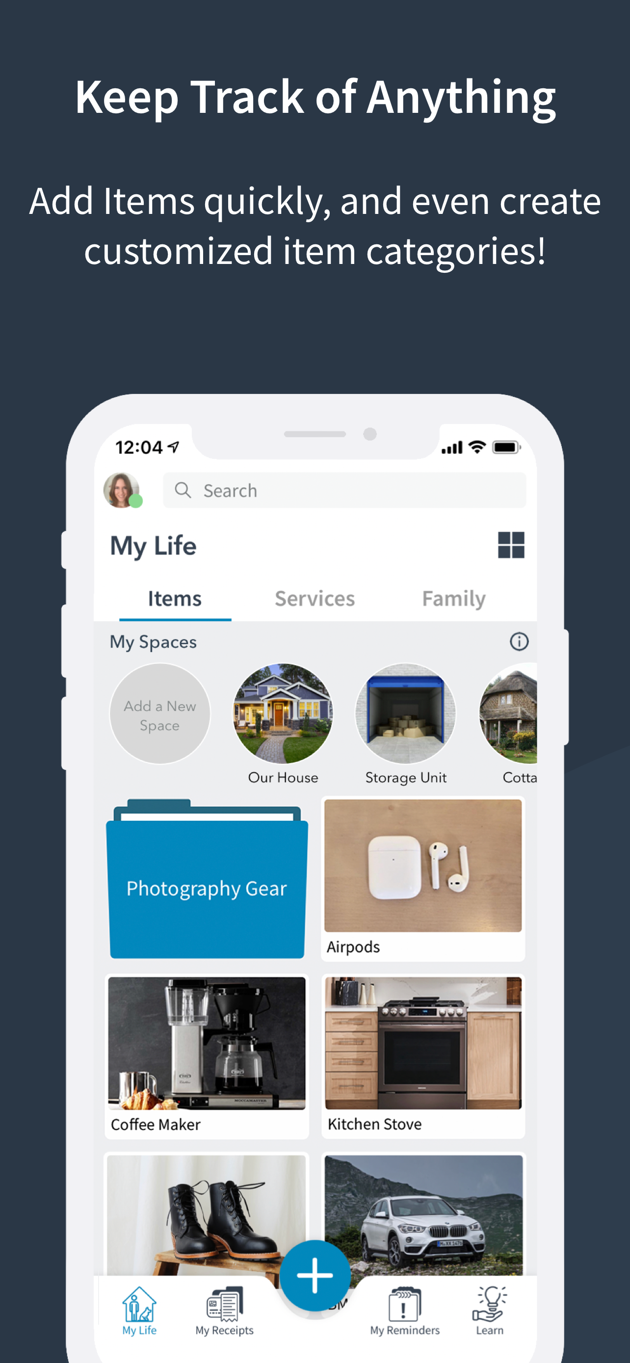 Itemtopia screenshot: Itemtopia track assets