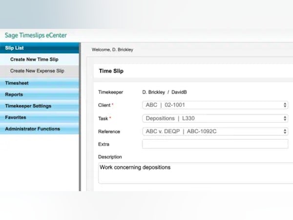 Sage Timeslips Pricing, Reviews & Features - Capterra Canada 2025