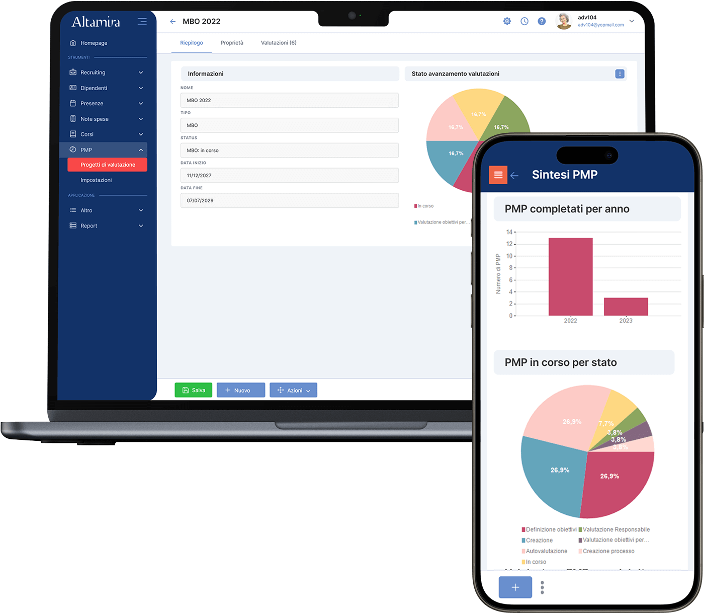 Altamira Performance screenshot