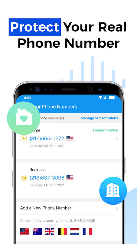 Protect Your Real Phone Number | Dingtone
