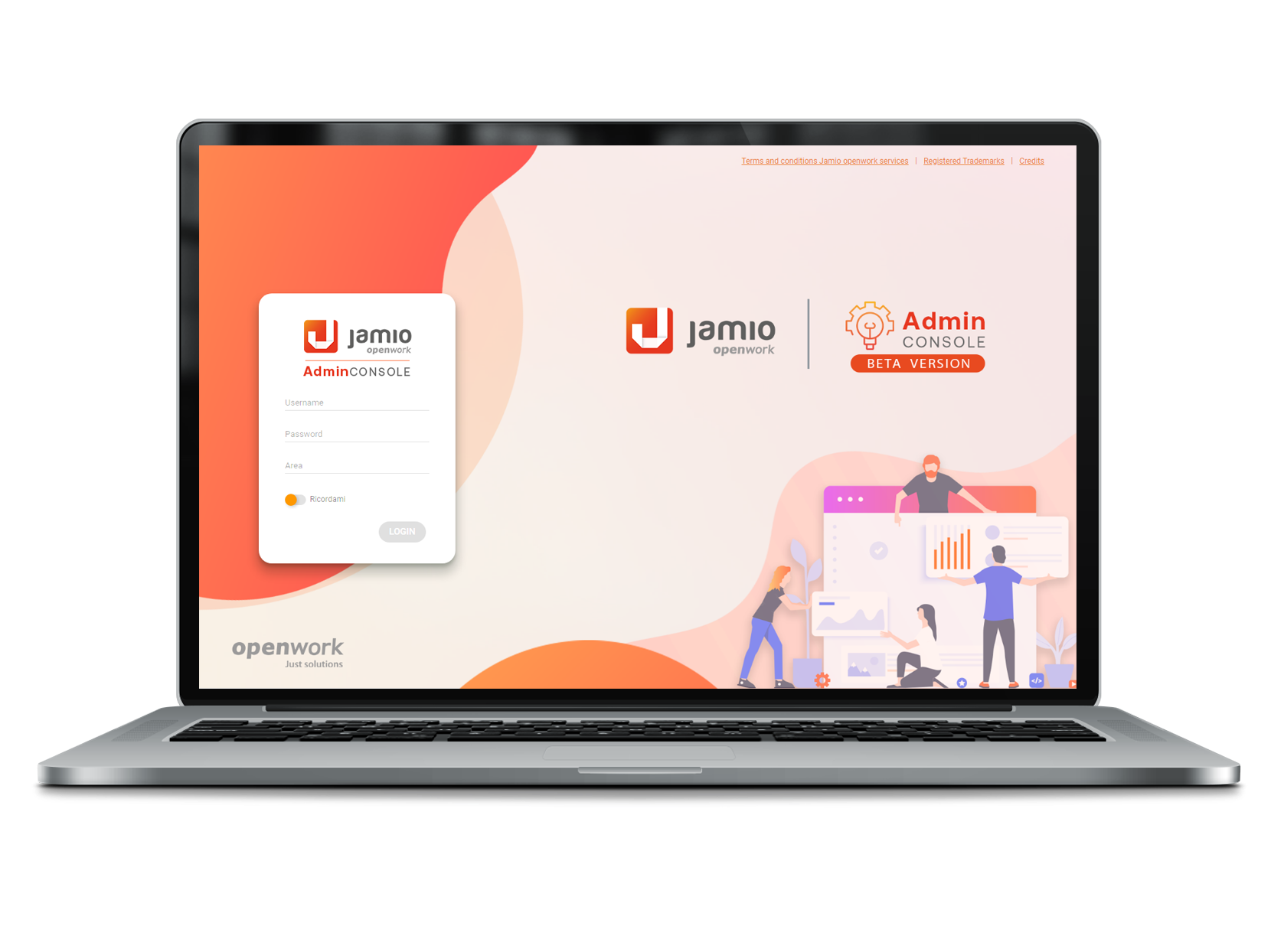 Jamio openwork Software - 2