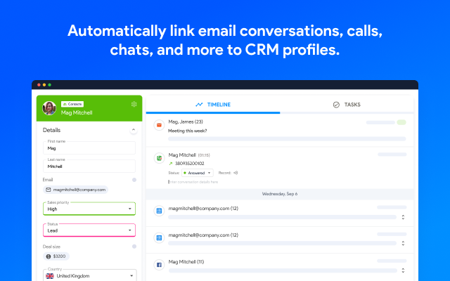 NetHunt CRM Software - NetHunt CRM records